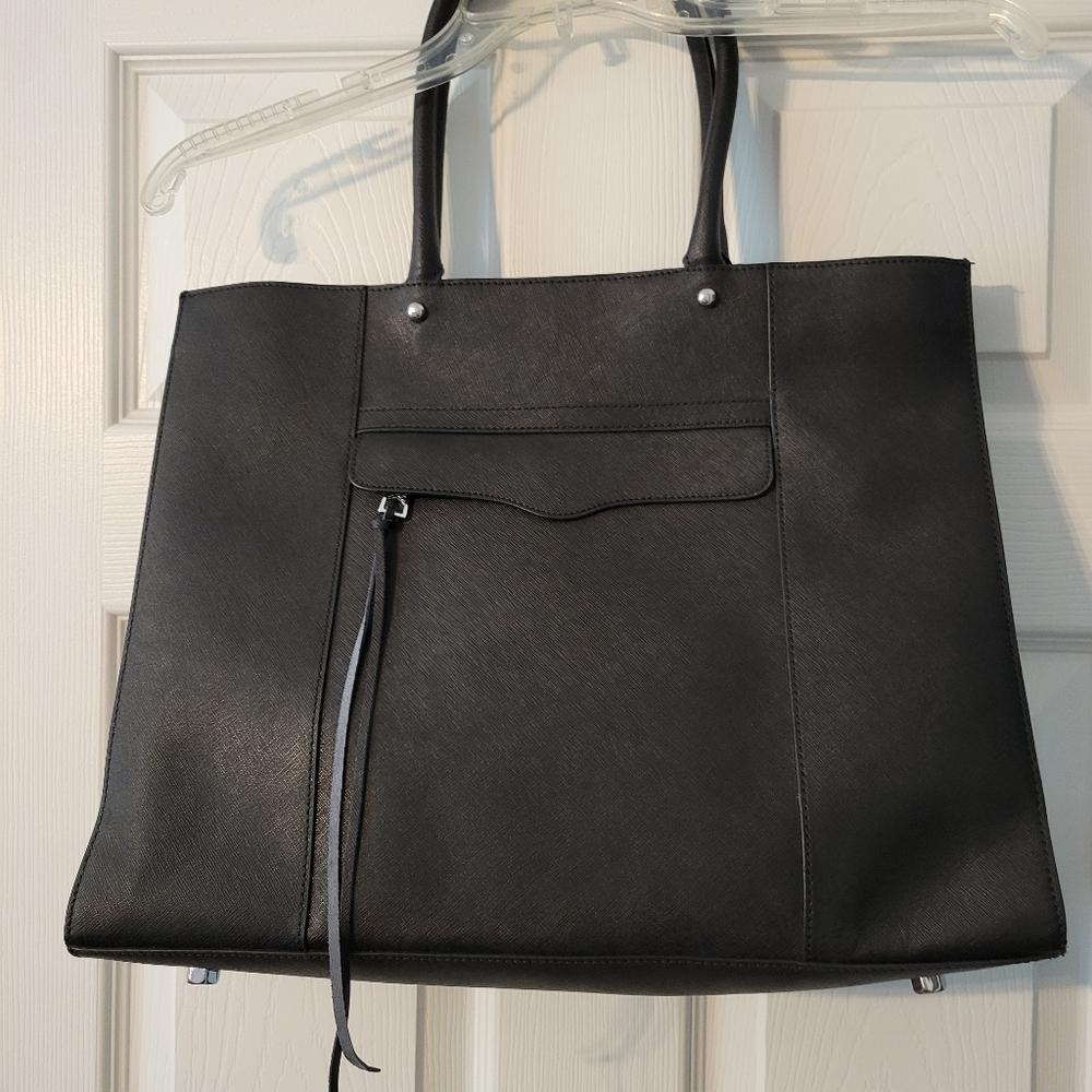New! Never used! Rebecca Minkoff Large Black Leather Tote